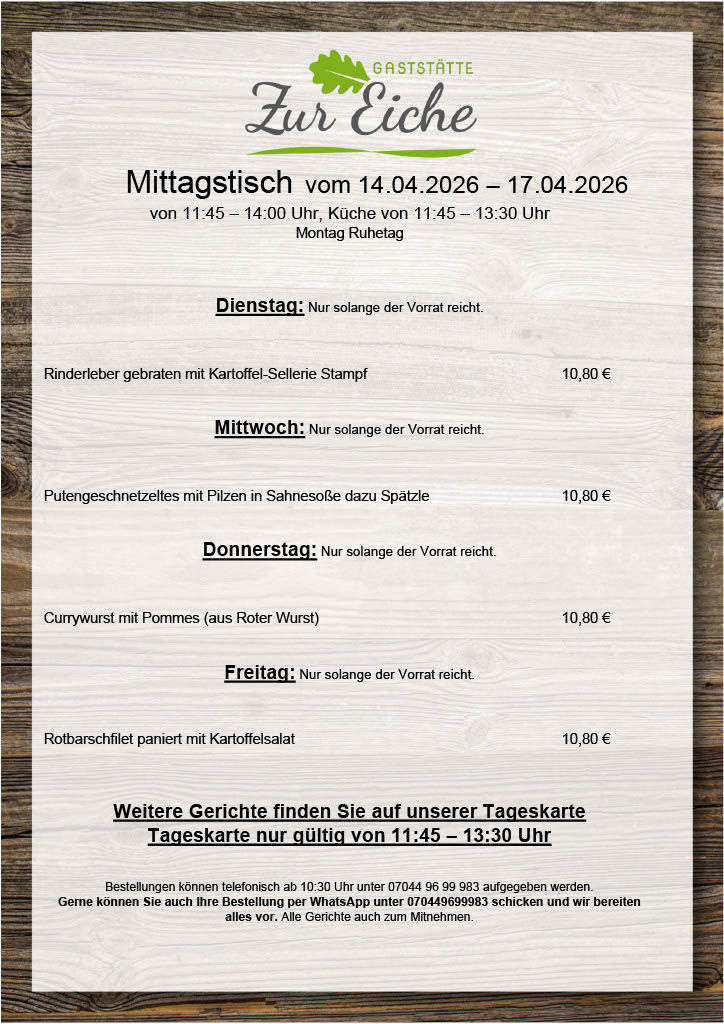 Tagesessen 14.04.2026 1