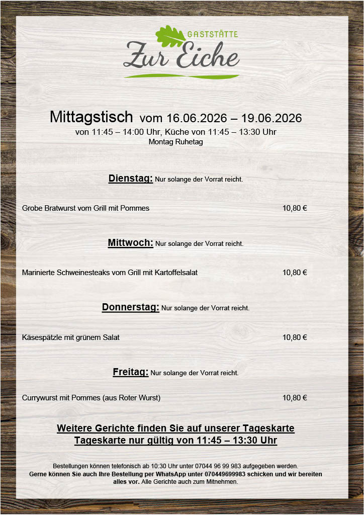 Tagesessen 16.06.2026 1