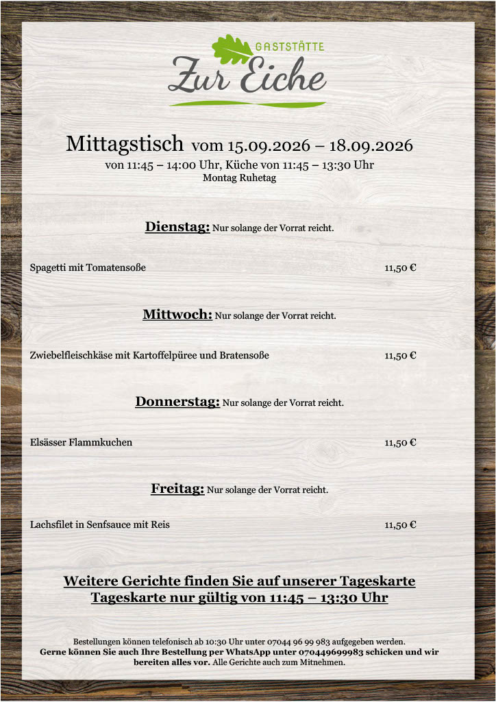 Tagesessen 15.09.2026 1